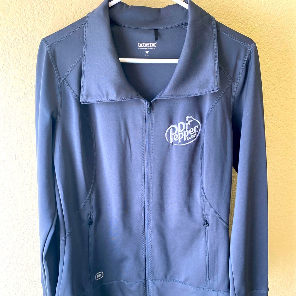 Grey Dr Pepper jacket size medium